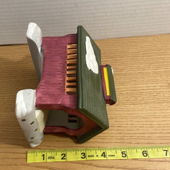 Vtg Lemax Oak Ridge Covered Bridge Christmas Village Hand-Painted Porcelain 1992 - Picture 11 of 11